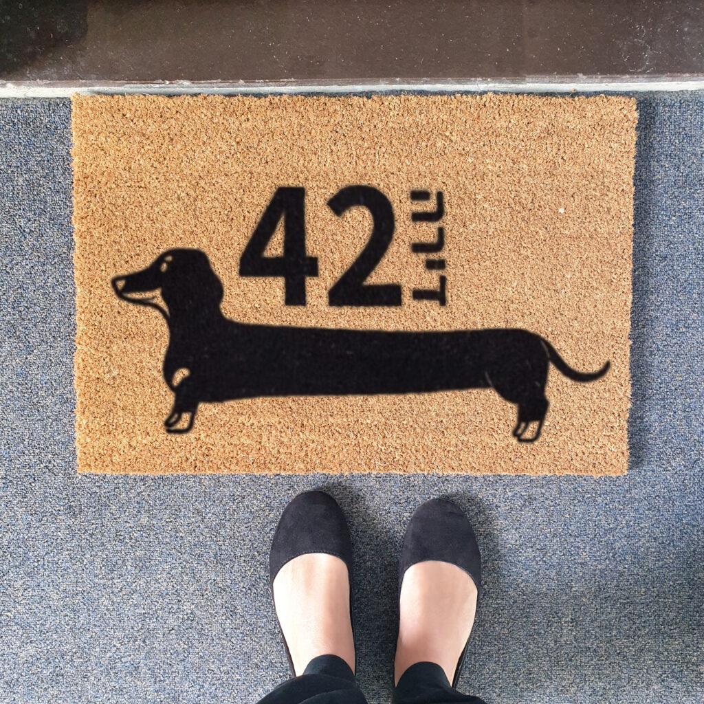 שטיח כניסה מותאם אישית – עיצוב מודרני